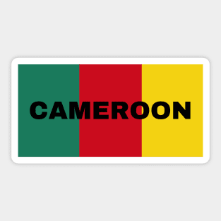 Cameroon Flag Colors Sticker